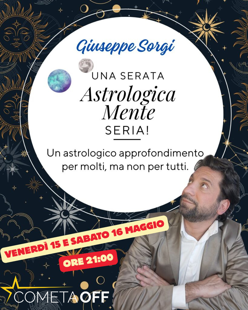 Venerdì 15 e Sabato 16 MAGGIO